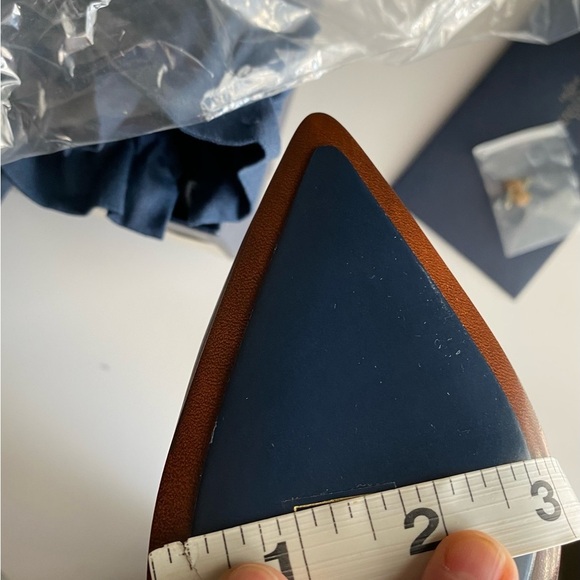 Lucchese Clarissa Aubergine Calf Hair Dress Boots Sz 6.5 Pointed Coastal Cowgirl - Picture 13 of 14